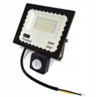 LED reflektor HALOGÉNOVÁ LAMPA 30W so SENZOROM POHYBU VÝKONNÉ HALOGÉNOVÉ LED diódy LED reflektor HALOGÉNOVÁ LAMPA 30W so SENZOROM POHYBU VÝKONNÉ HALOGÉNOVÉ LED diódy
