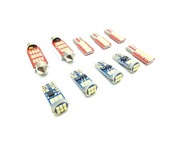 LED vnútorné svetlá pre Audi A4 B8 AVANT BIEL LED vnútorné svetlá pre Audi A4 B8 AVANT BIEL