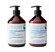 Bioelixire šampón s kyselinou hyalurónovou maskou 2x 500ml Bioelixire šampón s kyselinou hyalurónovou maskou 2x 500ml