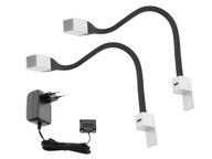 2x LED nočná lampa na čítanie FLEXI Q USB 2x LED nočná lampa na čítanie FLEXI Q USB