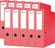 Zakladač 75mm ČERVENÝ kancelársky OIX ECONOMY A4 s potlačou vo vnútri x 10 Zakladač 75mm ČERVENÝ kancelársky OIX ECONOMY A4 s potlačou vo vnútri x 10