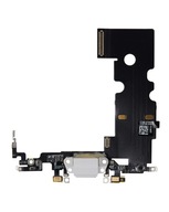 Dokovací konektor mikrofónu iPhone 8 biely Dokovací konektor mikrofónu iPhone 8 biely