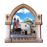 Magnet Kraków Stĺpy Kostol sv. Wojciech