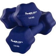 SET 2x NEOPRÉNOVÁ Činka 2,5KG AERÓBNA ZÁVAŽA SET 2x NEOPRÉNOVÁ Činka 2,5KG AERÓBNA ZÁVAŽA