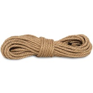 Prírodné jutové lano, konštrukčné EKO lano, 10mm, 20m Prírodné jutové lano, konštrukčné EKO lano, 10mm, 20m