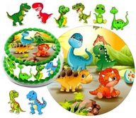 SÚPRAVA TORTOVÝCH TORT DINOSAUROV + ZNAKY TEXTU SÚPRAVA TORTOVÝCH TORT DINOSAUROV + ZNAKY TEXTU