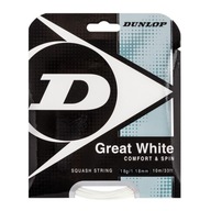 Skvelý squashový výplet Dunlop Bio. 10 m biela