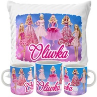 SET VANKÚŠ + HRNČEK BARBIE + DARČEK K NARODENINÁM VAŠE MENO SET VANKÚŠ + HRNČEK BARBIE + DARČEK K NARODENINÁM VAŠE MENO