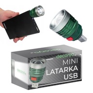Kempingová LED baterka napájaná z USB / powerbanky