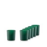 Sklenená nádoba, sklo na nalievanie sviečok, 70056, matná zelená, 190 ml, sada 1ks Sklenená nádoba, sklo na nalievanie sviečok, 70056, matná zelená, 190 ml, sada 1ks