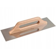 Nerezové hladidlo s drevenou rukoväťou 480x130mm Nerezové hladidlo s drevenou rukoväťou 480x130mm