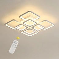 LED 80W ZÁVISNÉ STROPNÉ LAMPA MODERNÝ LUSTER S DIAĽKOVÝM OVLÁDANÍM DO OBÝVAČKY LED 80W ZÁVISNÉ STROPNÉ LAMPA MODERNÝ LUSTER S DIAĽKOVÝM OVLÁDANÍM DO OBÝVAČKY