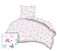 Bavlnené obliečky 160x100 60x40 pre deti 184 prúžkov Bavlnené obliečky 160x100 60x40 pre deti 184 prúžkov