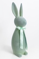 Zelený semišový zajac 69 cm