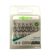 Korda Kamakura Krank Hooks veľkosť 4 Barbless 10 ks.