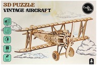 Drevené 3D puzzle lietadlo Drevené 3D puzzle lietadlo