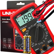 UNI-T UT33B+ Multimeter do domáceho auta TEST batérie 2x AAA + STOP UNI-T UT33B+ Multimeter do domáceho auta TEST batérie 2x AAA + STOP