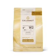 Callebaut W2 biela belgická čokoláda 2,5 kg Callebaut W2 biela belgická čokoláda 2,5 kg