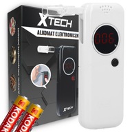 ELEKTRONICKÝ DIGITÁLNY POLICAJNÝ BREATHALIZER 6 NÁÚSKOV + BATERIE ZDARMA XTECH ELEKTRONICKÝ DIGITÁLNY POLICAJNÝ BREATHALIZER 6 NÁÚSKOV + BATERIE ZDARMA XTECH