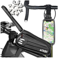 VODEODOLNÉ PUZDRO NA BICYKEL S DOTYKOVÝM OKIENKOM NA TELEFÓN + KĽÚČ 18 V 1 VODEODOLNÉ PUZDRO NA BICYKEL S DOTYKOVÝM OKIENKOM NA TELEFÓN + KĽÚČ 18 V 1