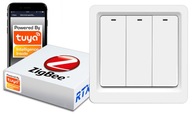Svetelný spínač 3 Kliknite. ZigBee TUYA #funguje bez N Svetelný spínač 3 Kliknite. ZigBee TUYA #funguje bez N