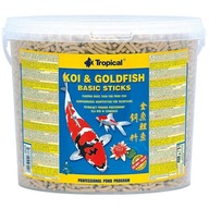 TROPICAL KOI & GOLDFISH BASIC STICKS krmivo 5l