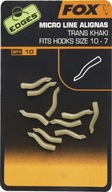 Háčiky Fox Micro Line Alignas #10-7 Khak Háčiky Fox Micro Line Alignas #10-7 Khak