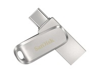 PENDRIVE DISK PAMÄŤ 2V1 USB-A USB-C SANDISK 128GB LUXE DUAL USB 150MB/S PENDRIVE DISK PAMÄŤ 2V1 USB-A USB-C SANDISK 128GB LUXE DUAL USB 150MB/S