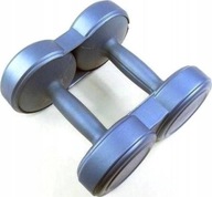 Polyetylénové činky na cvičenie, sada 1,25 kg x2 Polyetylénové činky na cvičenie, sada 1,25 kg x2
