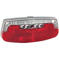 Batériová LED zadná cyklistická lampa na nosič JET Batériová LED zadná cyklistická lampa na nosič JET