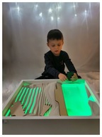 Doska FRAME SENSORY s RGB LED pieskom Doska FRAME SENSORY s RGB LED pieskom