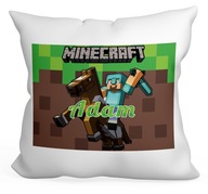 VANKÚŠ MINECRAFT DARČEK PRE DIEŤA + MENO