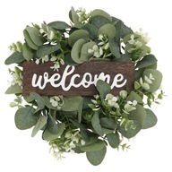 1ks Welcome Door Wreath Dom verandový veniec