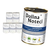 Dolina Noteci Mokré krmivo pre psov bohaté na tresku s brokolicou 6x400g Dolina Noteci Mokré krmivo pre psov bohaté na tresku s brokolicou 6x400g