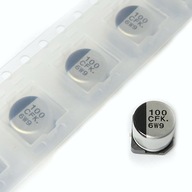 [100ks] EEE FK1C101P 100uF 16V elektrolyt.