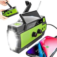 VOJENSKÁ NABÍJATEĽNÁ LED BATERKA DLHO SILNE SVIETI S RÁDIOVOU POWERBANKOU VOJENSKÁ NABÍJATEĽNÁ LED BATERKA DLHO SILNE SVIETI S RÁDIOVOU POWERBANKOU