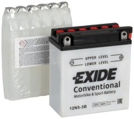 Batéria Exide 12V 5Ah 40A 12N5-3B