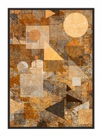 OBRAZOVÝ PLAGÁT V RÁME 53x73 cm Geometry Plumb P618