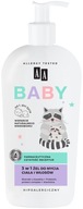 AA BABY 3v1 umývací gél na telo a vlasy 400 ml AA BABY 3v1 umývací gél na telo a vlasy 400 ml