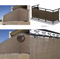 POKRÝVKA NA BALKÓN RATTAN WENGE MAT 75x600 cm HNEDÁ POKRÝVKA NA BALKÓN RATTAN WENGE MAT 75x600 cm HNEDÁ