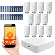 11x SMART ovládač s termostatickou hlavicou + WiFi brána Zigbee 3.0 Tuya 11x SMART ovládač s termostatickou hlavicou + WiFi brána Zigbee 3.0 Tuya