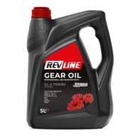 REVLINE 5L SAE 75W80 API GL-5 prevodový olej