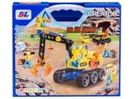 Stavebné bloky, stroje, stavebné vozidlá,