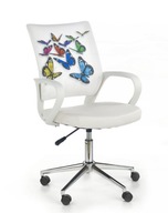 Otočná stolička Butterfly WHITE WHITE Motýliky