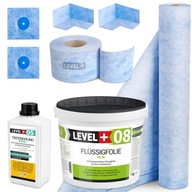 Hydroizolačná fólia 7kg Páska 5m Primer 1L Mat 1m Hydroizolačná fólia 7kg Páska 5m Primer 1L Mat 1m