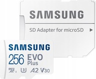 NOVÁ PAMÄŤOVÁ KARTA SAMSUNG EVO PLUS microSDXC 256GB