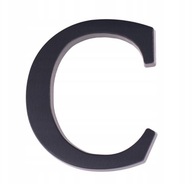 PRESTIGE písmeno C pre dom GRAPHITE domové číslo hliník