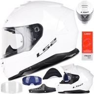 Moto prilba LS2 FF800 Storm II Solid White XL Moto prilba LS2 FF800 Storm II Solid White XL