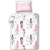 Bavlnené obliečky 160x200+1p70x80 Barbie
