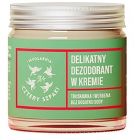 Mydlarnia Trzy Szpaki krémový deodorant Jahoda a Verbena 60 ml Mydlarnia Trzy Szpaki krémový deodorant Jahoda a Verbena 60 ml